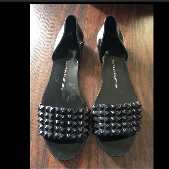 Studded Chinese Laudry sandals - Picture 1 of 1